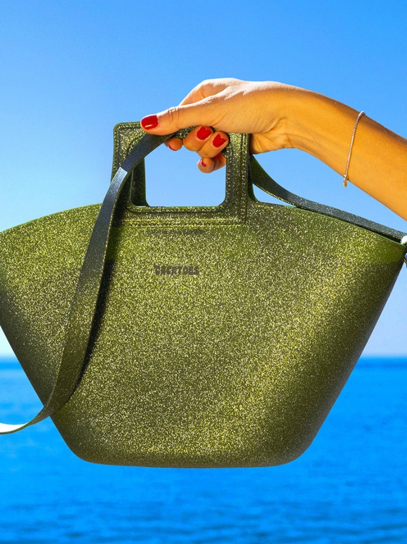 Sac Marisco Glitter Cacatoès Kaki foncé - Kiabi