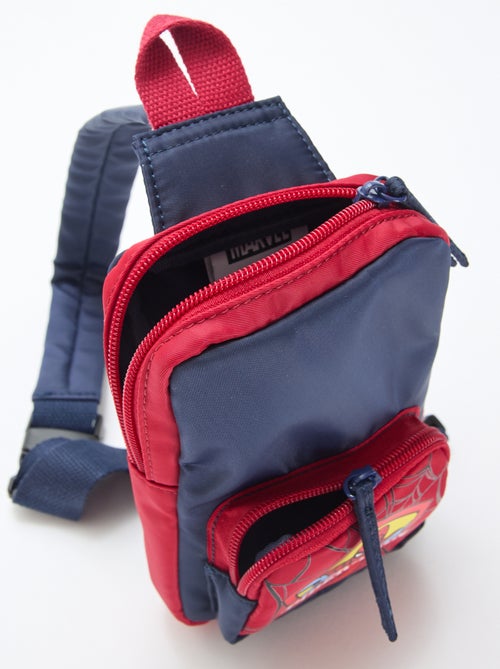 Sac 'Marvel' 'Spider-man' en tissu avec bandoulière - Kiabi