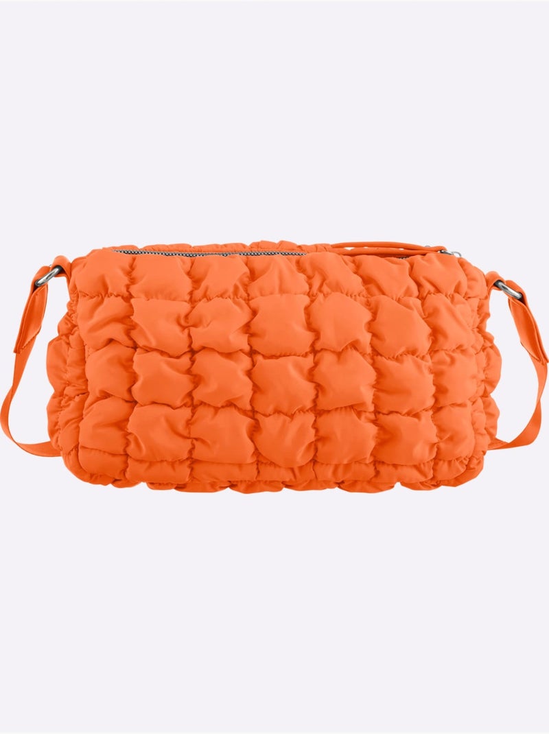 Sac Matelassage Déco - Taille Standard - helline Orange - Kiabi
