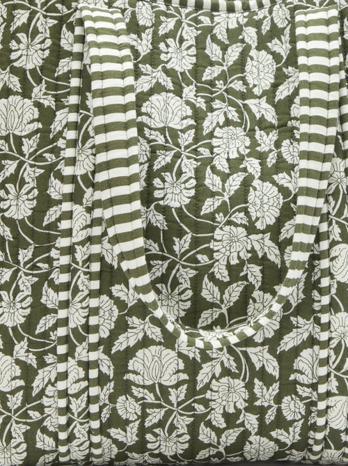 Sac matelassé motif indienne - Kiabi Home - Kiabi