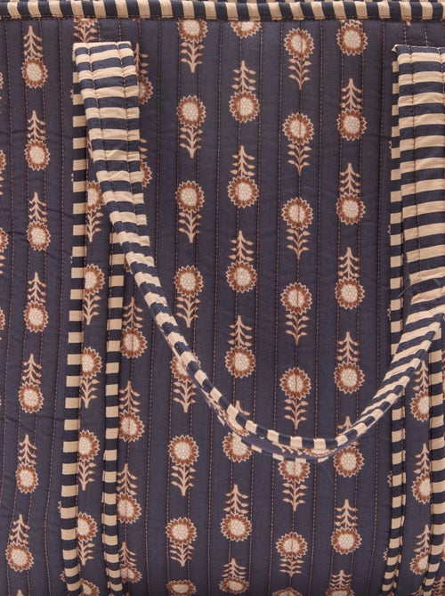 Sac matelassé motif indienne - Kiabi Home - Kiabi