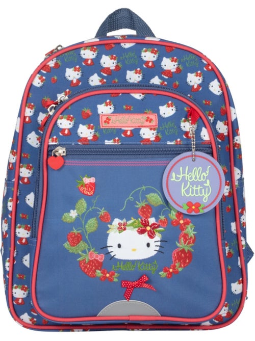Sac maternelle HELLO KITTY Baby Strawberry bleu rouge - Kiabi Sac maternelle HELLO KITTY Baby Strawberry bleu rouge - Kiabi