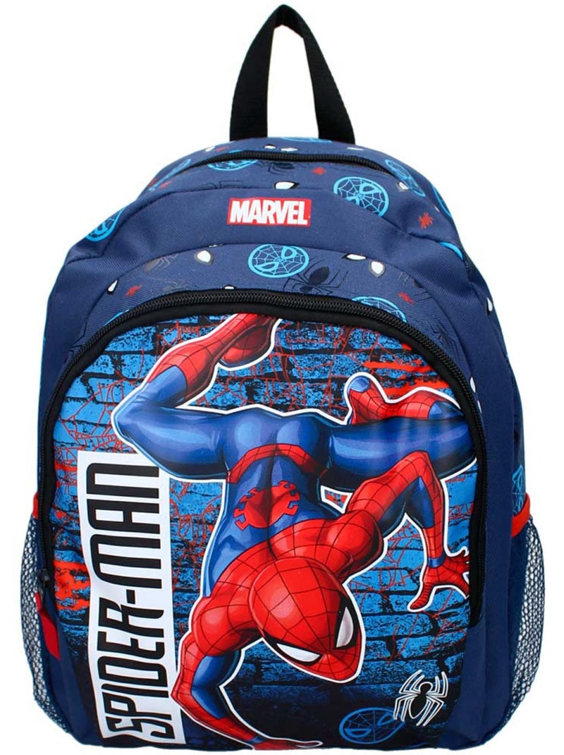 Sac maternelle Spider-Man imprimé polyester Vadobag Bleu marine - Kiabi