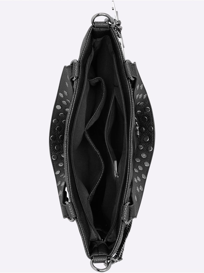 Sac Matière Lisse De Très Grande Qualité - Taille Standard - Helline Noir - Kiabi
