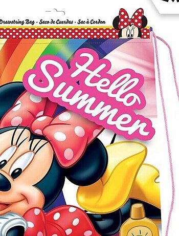 Sac Minnie à cordons - Dimensions 40 x 30 cm