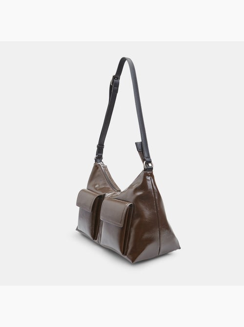 Sac modèle hobo avec poches avant Bata - Kiabi