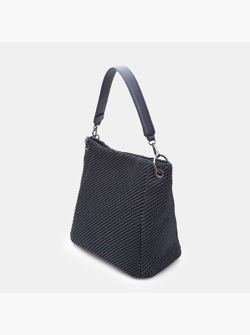 Sac modèle Hobo BATA Noir - Kiabi