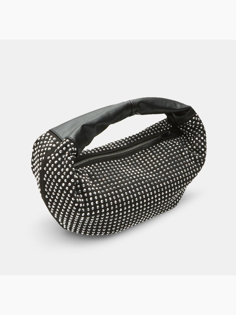 Sac modèle Hobo BATA Noir - Kiabi