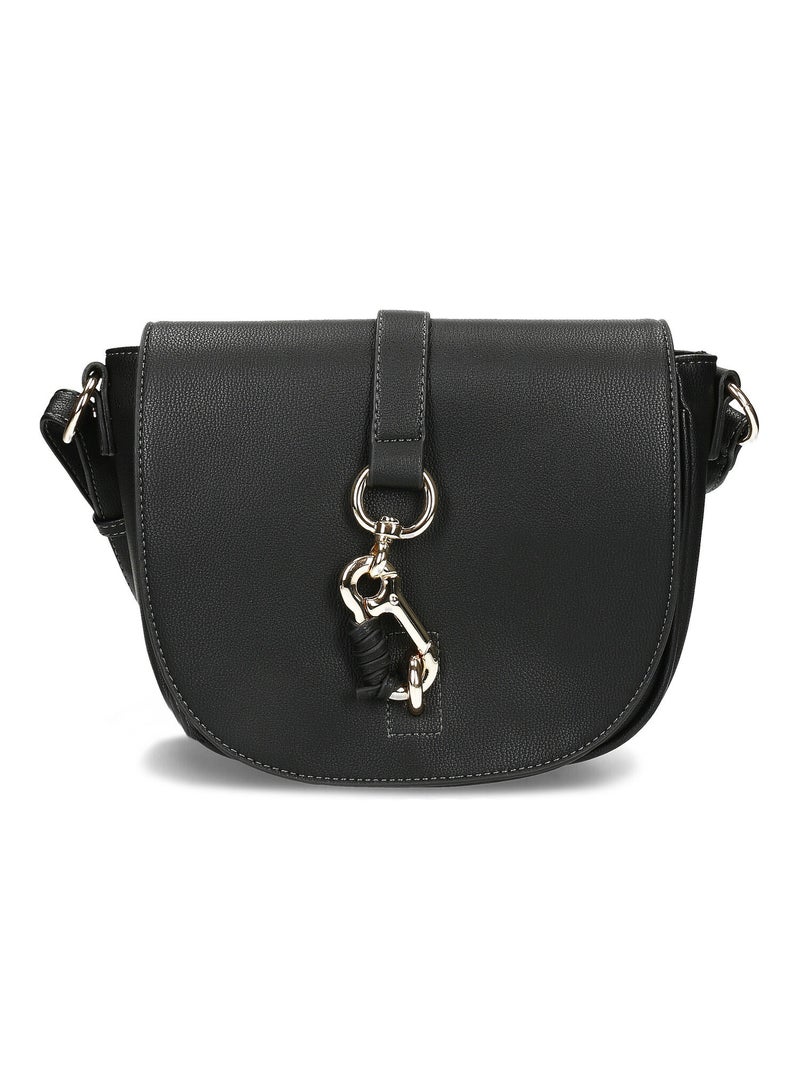 Sac modèle hobo BATA Noir - Kiabi