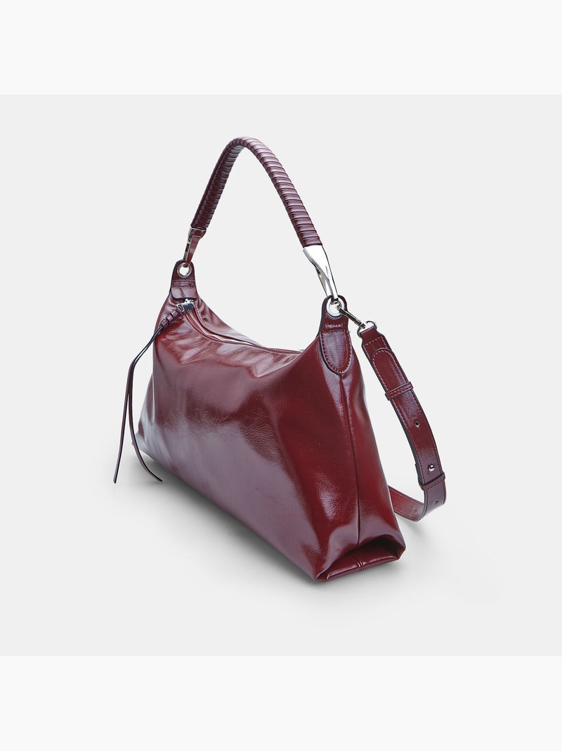 Sac modèle hobo bata Rouge - Kiabi