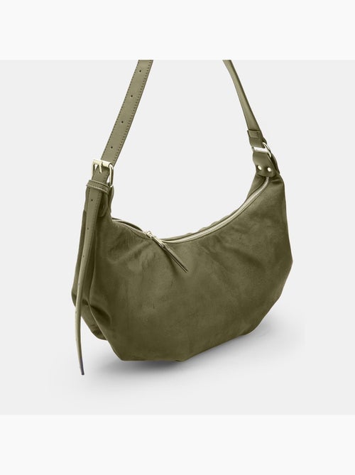 Sac modèle Hobo en microfibre BATA - Kiabi