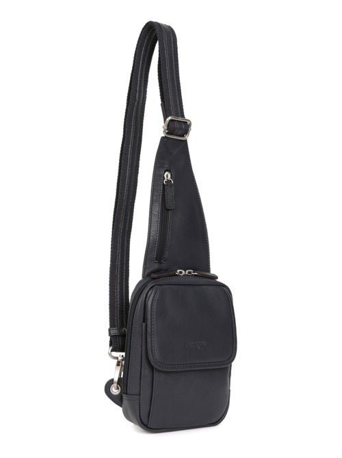 Sac monobretelle  Cuir CONFORT - Kiabi