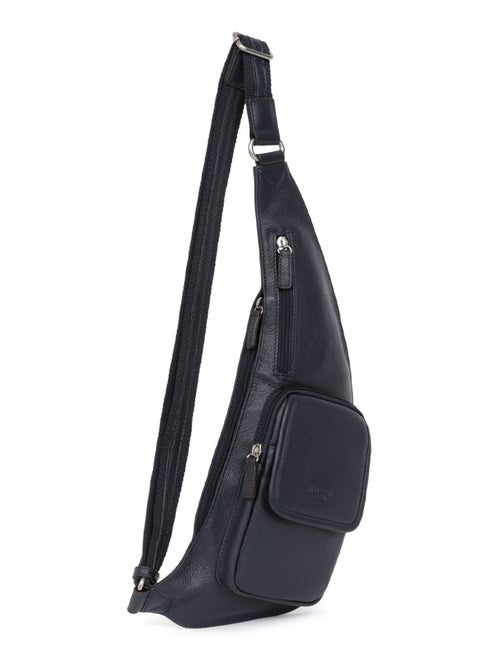 Sac monobretelle  Cuir CONFORT - Kiabi