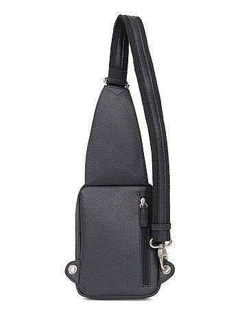 Sac monobretelle cuir confort hexagona