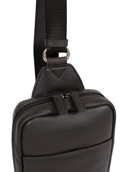 Sac monobretelle  Cuir CONFORT - Kiabi