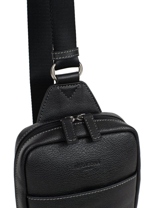 Sac monobretelle  Cuir CONFORT - Kiabi