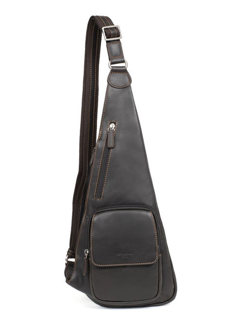Sac monobretelle  Cuir FÉLIN - Kiabi
