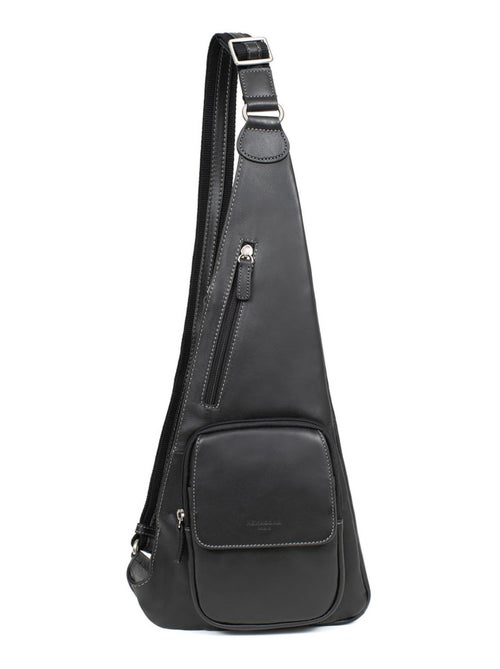 Sac monobretelle  Cuir FÉLIN - Kiabi
