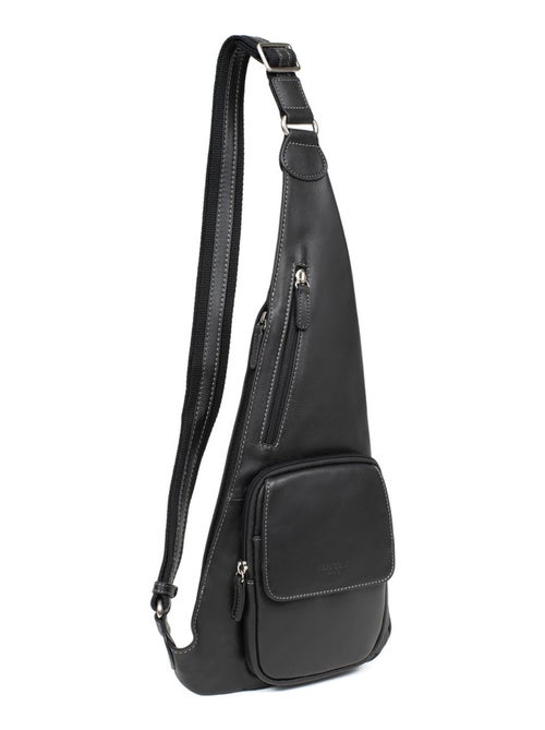 Sac monobretelle  Cuir FÉLIN - Kiabi