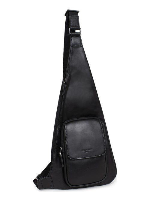 Sac monobretelle  Cuir Soft Studio - Kiabi