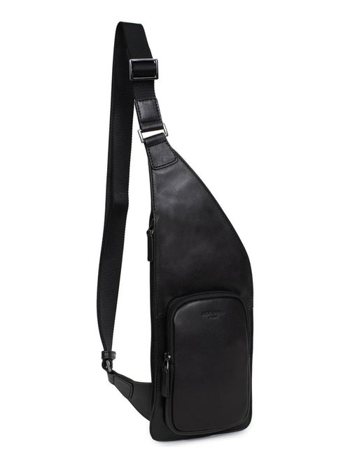 Sac monobretelle  Cuir SOFT STUDIO - Kiabi