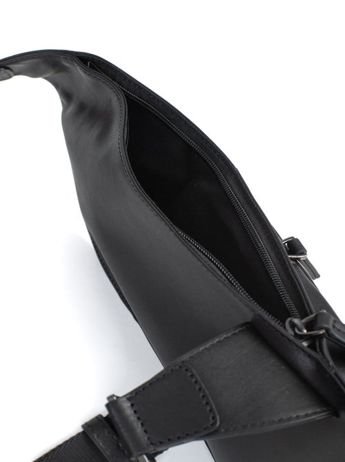 Sac monobretelle  Cuir SOFT STUDIO - Kiabi