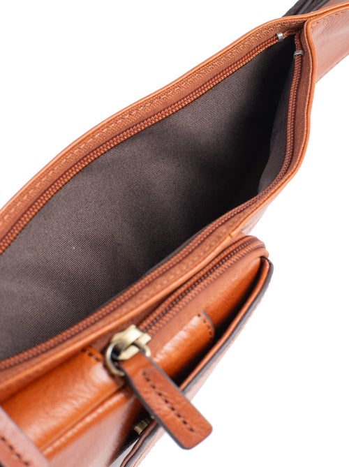 Sac monobretelle  Cuir STUART - Kiabi