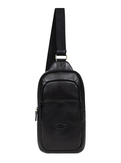 Sac monobretelle  cuir stuart hexagona - Kiabi