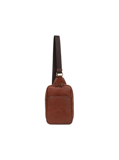 Sac monobretelle  Cuir STUART - Kiabi
