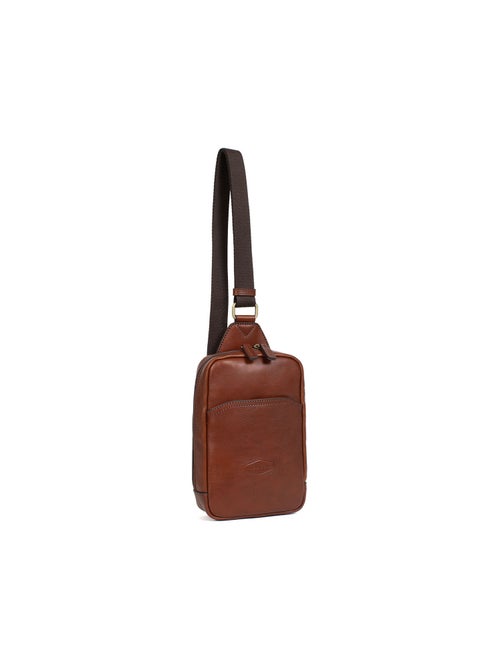 Sac monobretelle  Cuir STUART - Kiabi