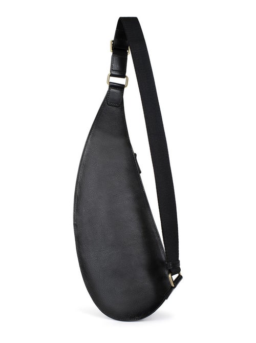 Sac monobretelle  Cuir STUART - Kiabi