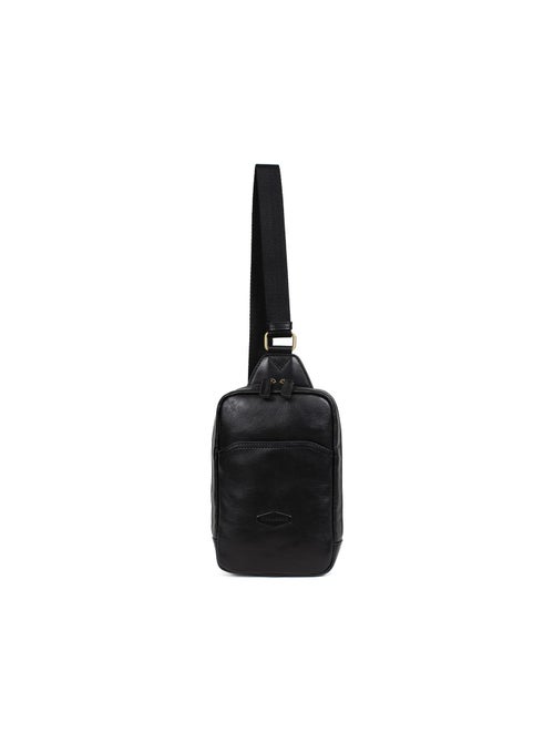 Sac monobretelle  Cuir STUART - Kiabi