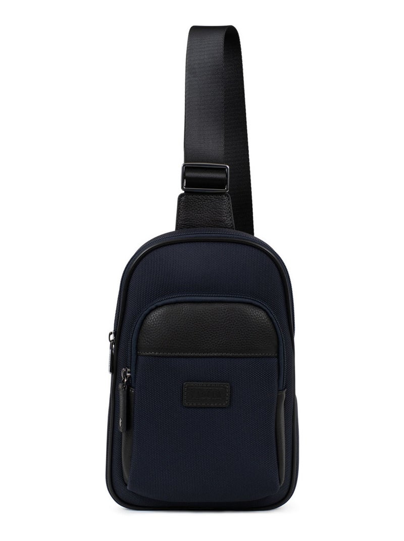 Sac monobretelle Félix Bleu marine - Kiabi
