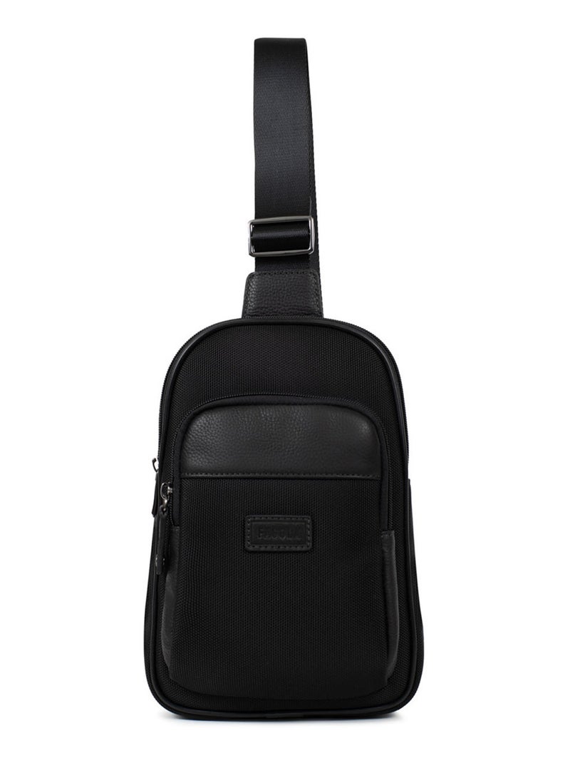 Sac monobretelle Félix Noir - Kiabi