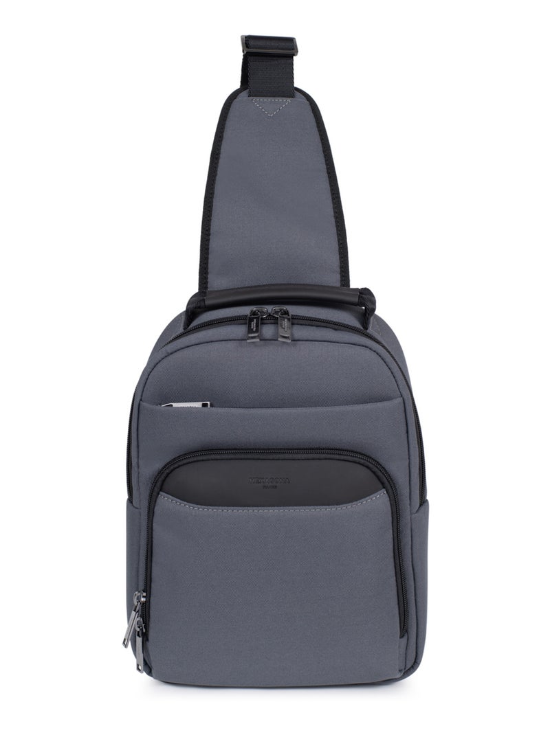 Sac monobretelle  Tablette PARTNER Gris - Kiabi