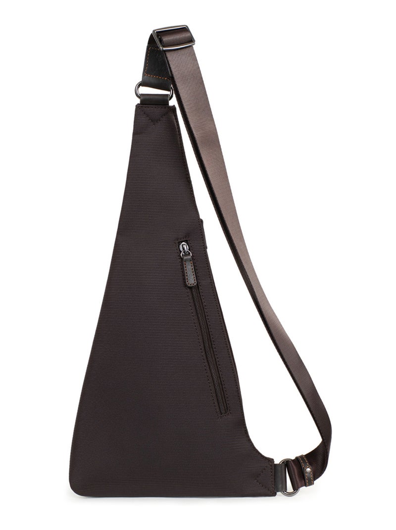 Sac monobretelle travel hexagona Marron - Kiabi