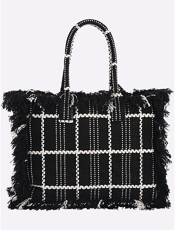 Sac motif à carreaux - taille standard - helline