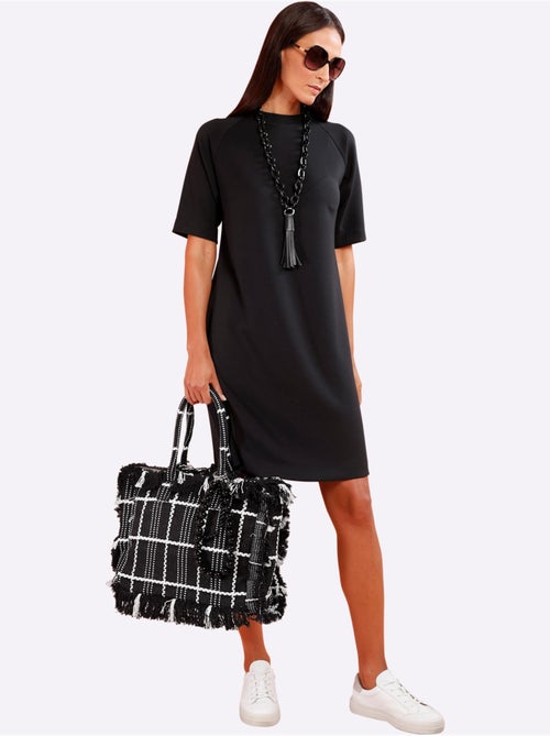 Sac Motif à Carreaux - Taille Standard - Helline - Kiabi Sac Motif à Carreaux - Taille Standard - Helline - Kiabi
