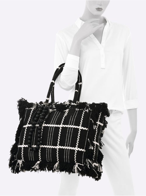 Sac Motif à Carreaux - Taille Standard - Helline - Kiabi Sac Motif à Carreaux - Taille Standard - Helline - Kiabi
