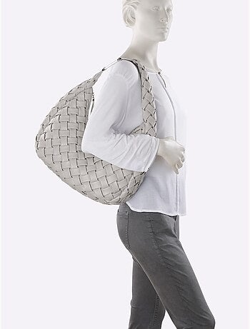 Sac Motif Tressé Décoratif - Taille Standard - Helline
