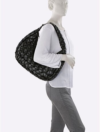 Sac motif tressé décoratif - taille standard - helline