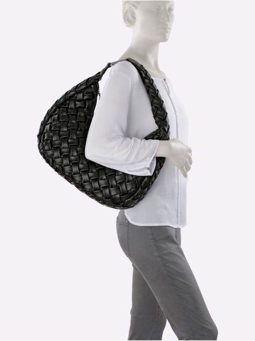 Sac Motif Tressé Décoratif - Taille Standard - helline - Kiabi