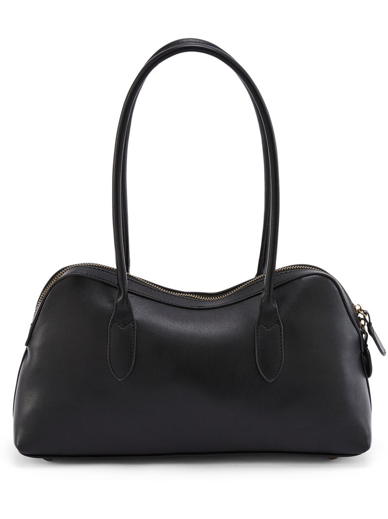 Sac noir effet tressé - DAXON Noir Noir - Kiabi