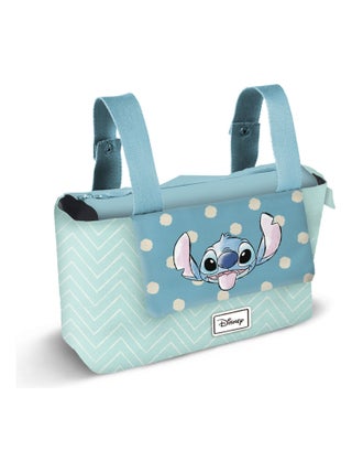 Sac Organisateur de Poussette Voyage Avion - Marvel Lilo et Stitch Lovely - Bleu - 40x20x25cm