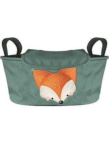 Sac organiseur de poussette crunchy le renard