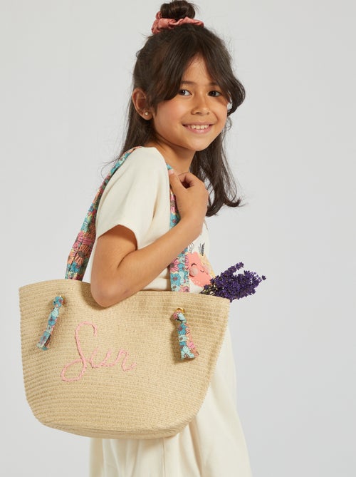 Sac panier 'Sun' - Kiabi