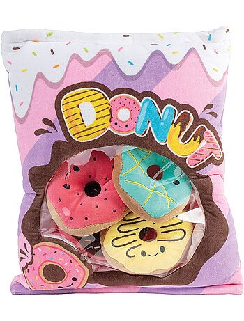 Sac Peluche avec 4 donuts