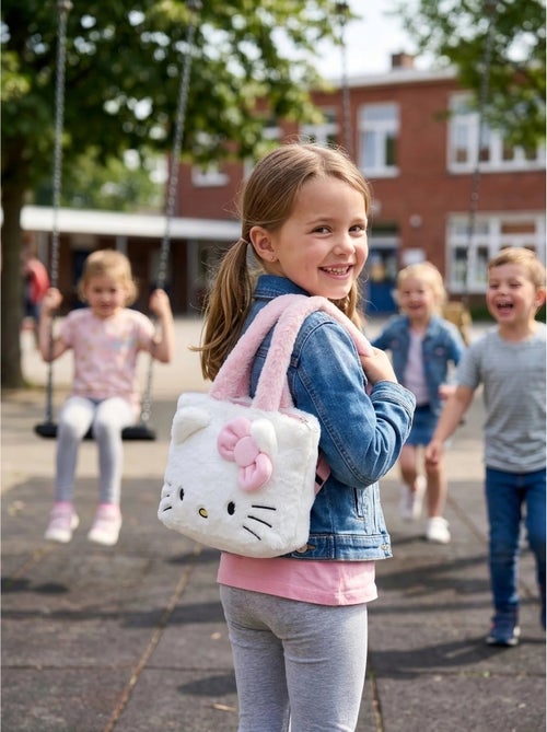 Sac peluche enfant hello kitty sanrio - Kiabi Sac peluche enfant hello kitty sanrio - Kiabi