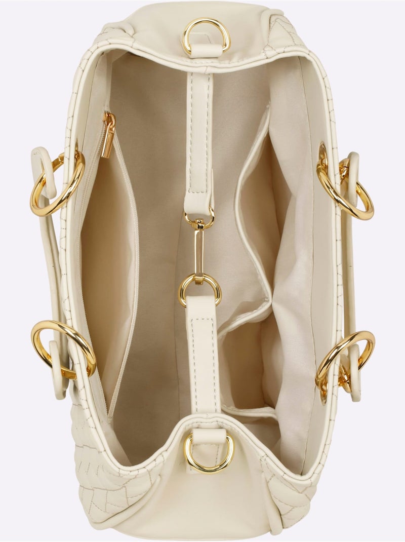 Sac Piquage élégant - Taille Standard - helline Sable - Kiabi