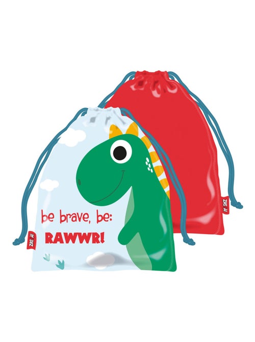 Sac pique-nique Dinosaure 26.5X21.5cm - Kiabi